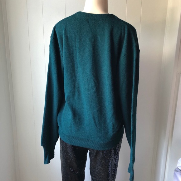 Vintage IZOD Green Cardigan - Picture 4 of 6